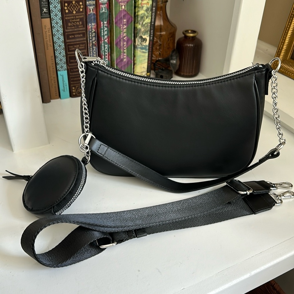H&M Divided shoulder bag purse chain multi straps pouch